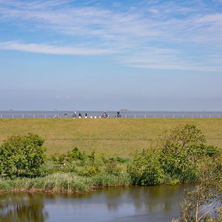 Apartment N14 Direkt Am Nordseedeich Mit Blick Auf Den See Нордштранд Экстерьер фото