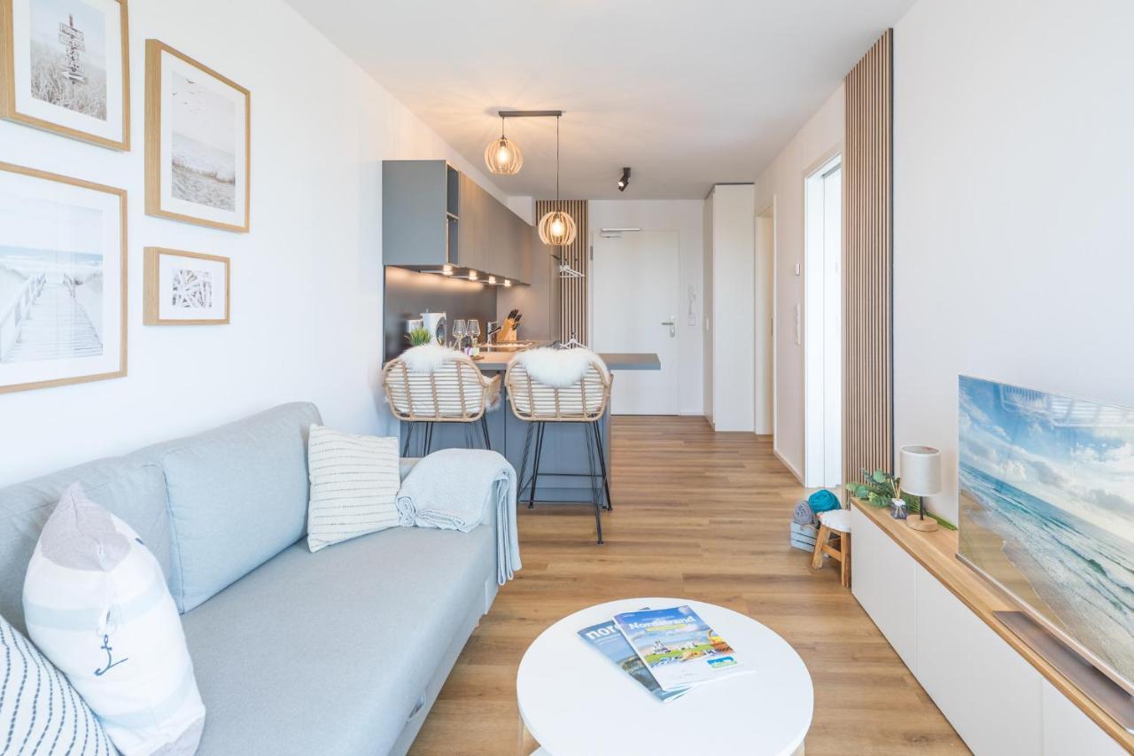 Apartment N14 Direkt Am Nordseedeich Mit Blick Auf Den See Нордштранд Экстерьер фото
