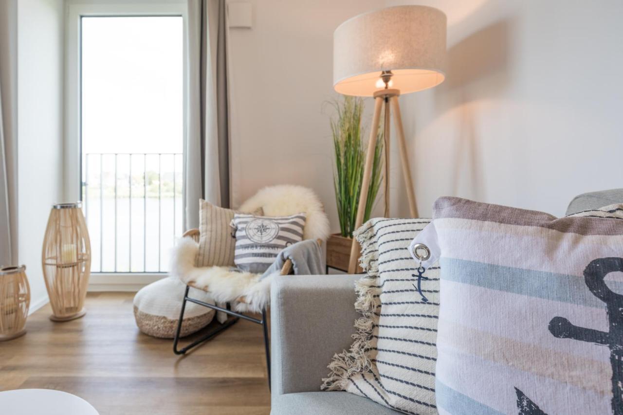 Apartment N14 Direkt Am Nordseedeich Mit Blick Auf Den See Нордштранд Экстерьер фото