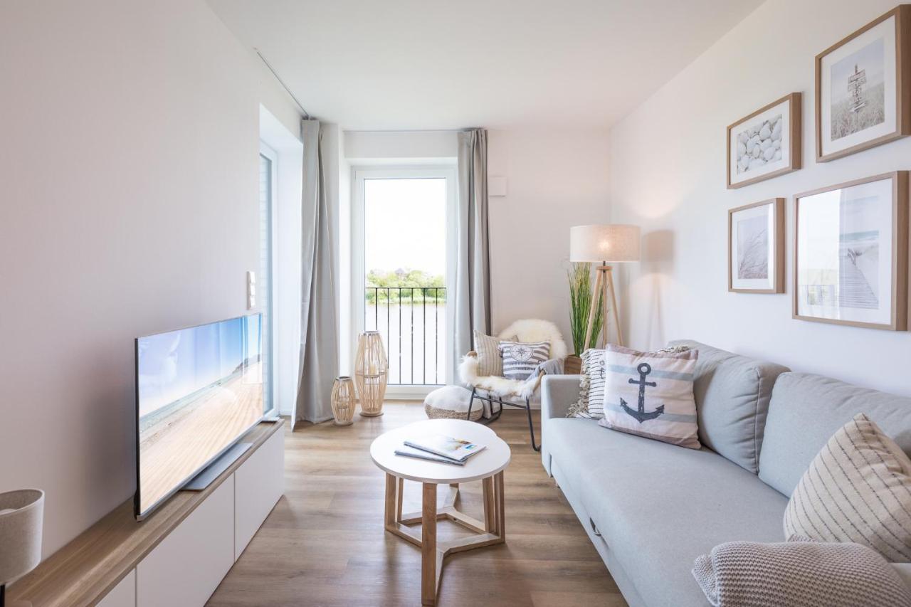 Apartment N14 Direkt Am Nordseedeich Mit Blick Auf Den See Нордштранд Экстерьер фото