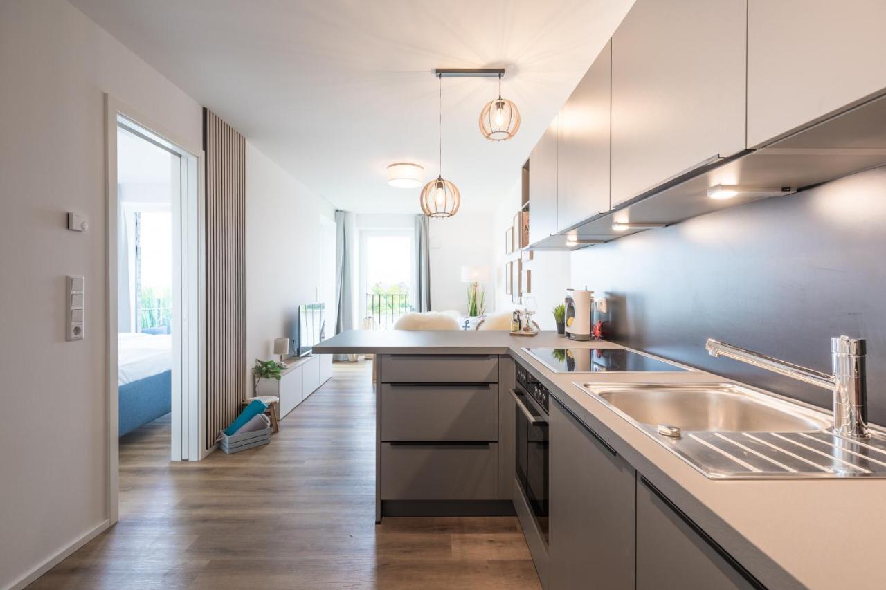 Apartment N14 Direkt Am Nordseedeich Mit Blick Auf Den See Нордштранд Экстерьер фото