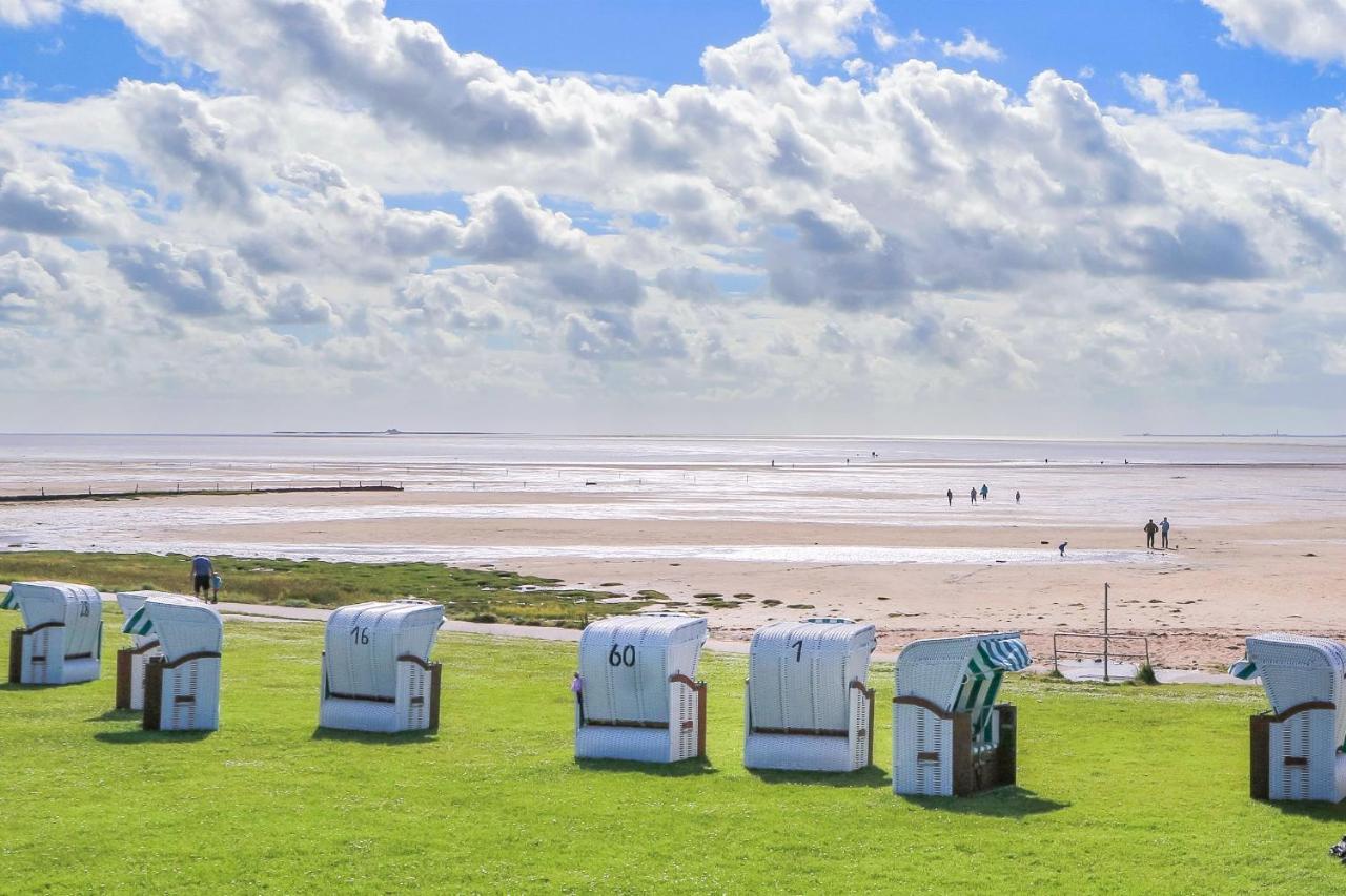 Apartment N14 Direkt Am Nordseedeich Mit Blick Auf Den See Нордштранд Экстерьер фото